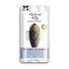Natural Kitty Original Series Steamed Mackerel ласощі зі скумбрією, 30 гр