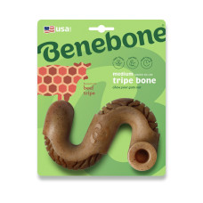 Benebone Tripe Bone Beef іграшка для собак зі смаком яловичини, 14 см