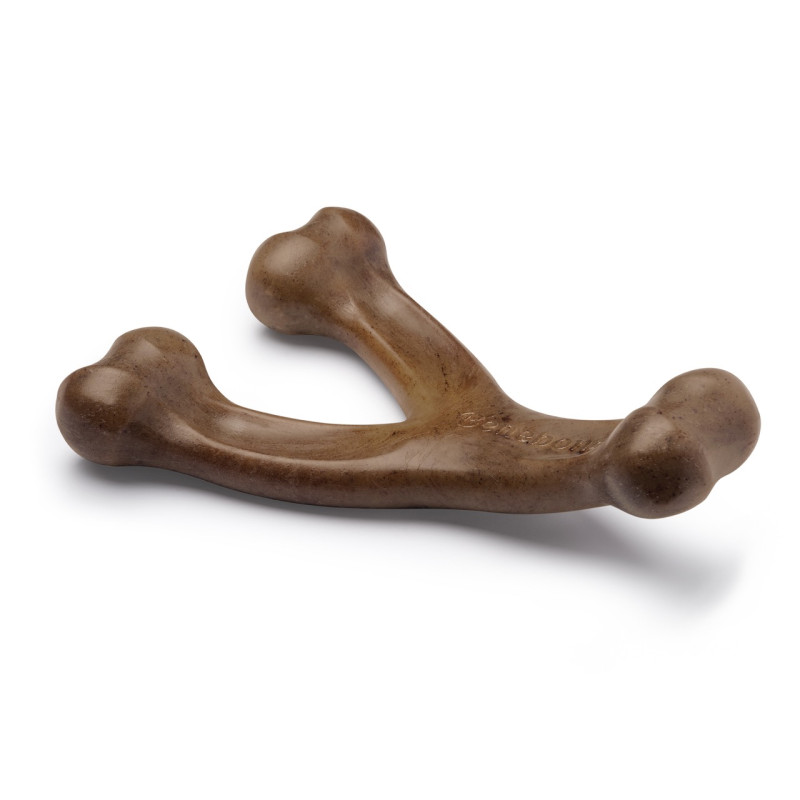 Benebone Wishbone Bacon іграшка для собак зі смаком бекону, 22.5 см