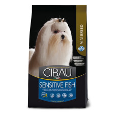 Farmina Cibau Sensitive Adult сухий корм із рибою для собак дрібних порід, 2.5 кг