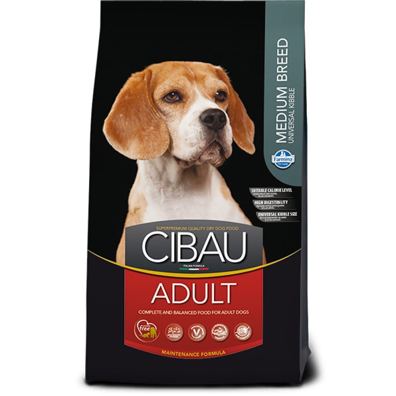 Farmina Cibau Adult Medium сухой корм с курицей для собак средних пород, 2.5 кг