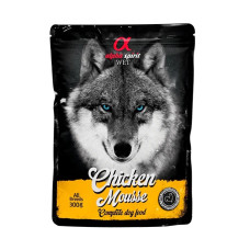 Alpha Spirit Chicken Mousse вологий корм із куркою для собак, 300 гр