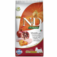 Farmina N&D Pumpkin Dog Chicken & Pomegranate Adult Mini сухий корм з куркою для собак малих порід, 7 кг