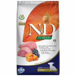 Farmina N&D Pumpkin Dog Lamb & Blueberry Puppy Mini сухой корм с ягненком для щенят малых пород, 800 гр