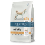 Quattro Adult All Breed сухой корм для собак с мясом птицы, 3 кг