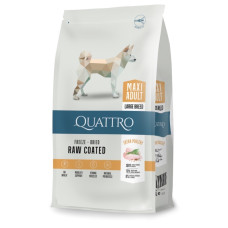 Quattro Maxi Adult сухий корм для собак великих порід з м'ясом птиці, 3 кг