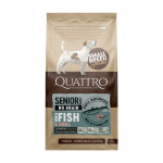 Quattro Senior & Diet Fish Small Breed сухий корм для літніх собак дрібних порід, 7 кг
