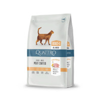Quattro Cat Adult сухий корм для котів з м'ясом птиці, 7 кг