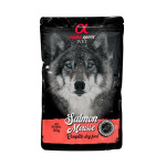 Alpha Spirit Salmon Mousse влажный корм с лососем для собак, 85 гр