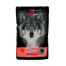 Alpha Spirit Salmon Mousse влажный корм с лососем для собак, 85 гр