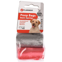 Flamingo Swifty Waste Bags пакеты для сбора собачьих фекалий, 40 шт