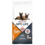 Opti Life Puppy Sensitive сухой корм для щенят с лососем, 12.5 кг
