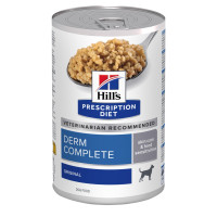 Hill's PD Wet Canine DermComplete влажный корм для собак с пищевой аллергией, 370 гр
