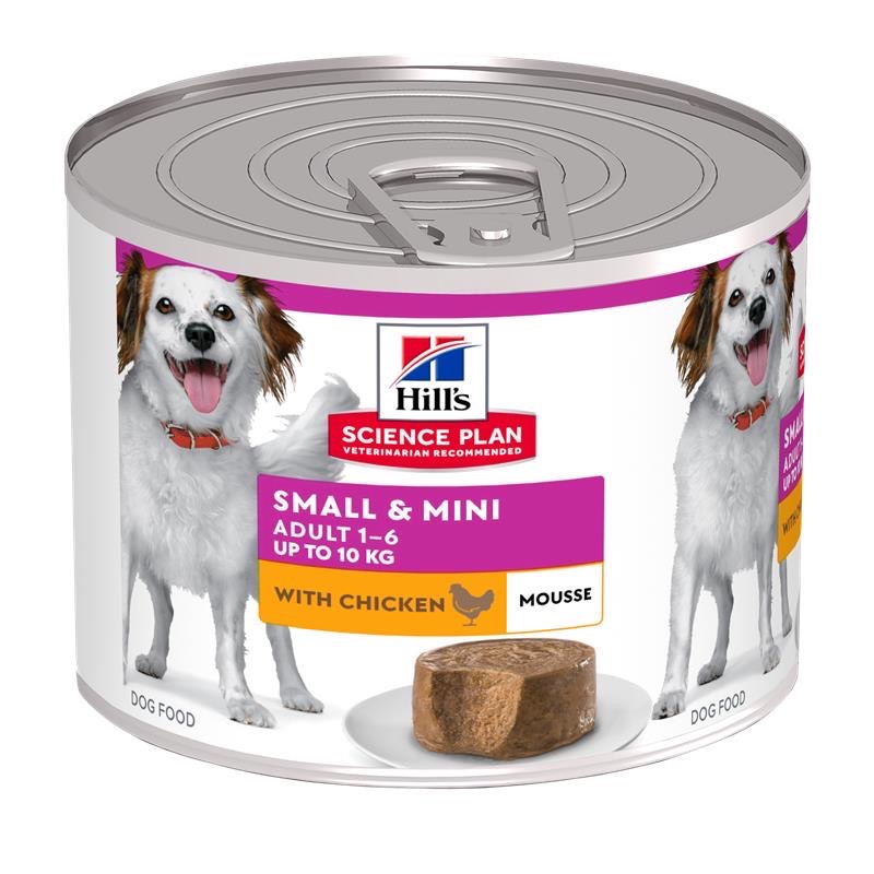 Hill's SP Small & Mini Adult влажный корм с курицей для собак малых пород, 200 гр
