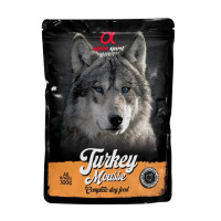 Alpha Spirit Turkey Mousse вологий корм з індичкою для собак, 300 гр
