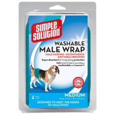 Simple Solution Washable Male Wrap Large багаторазовий памперс для собак, розмір M