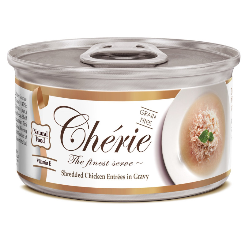 Cherie Signature Gravy Chiсken влажный корм для котов с курицей, 80 гр