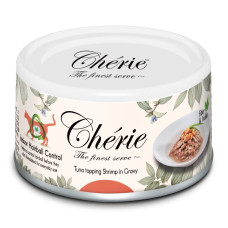 Cherie Hairball Control Tuna & Shrimp влажный корм для котов с тунцом и креветками, 80 гр