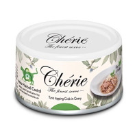 Cherie Hairball Control Tuna & Crab вологий корм для котів з тунцем та крабом, 80 гр
