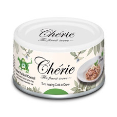 Cherie Hairball Control Tuna & Crab влажный корм для котов с тунцом и крабом, 80 гр