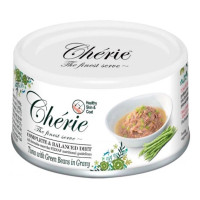Cherie Complete & Balanced Tuna and Green Beans влажный корм для котов с тунцом, 80 гр