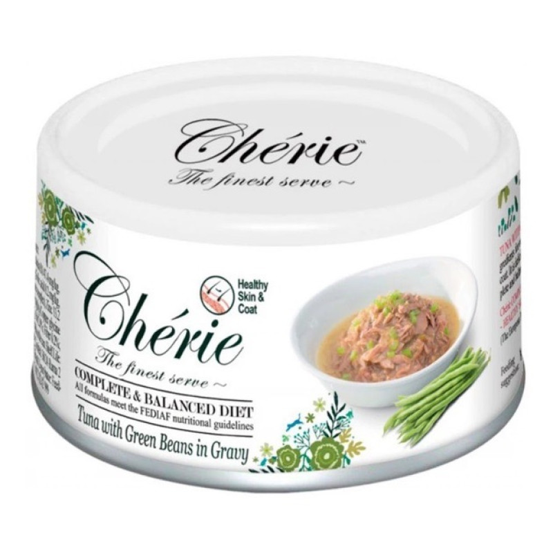 Cherie Complete & Balanced Tuna and Green Beans влажный корм для котов с тунцом, 80 гр