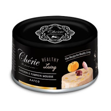 Cherie Healthy Living Chicken & Pumpkin Mousse влажный корм для котов с курицей, 80 гр