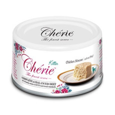 Cherie Complete & Balanced Chicken Mousse Kitten влажный корм для котят с курицей, 80 гр