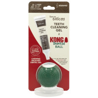 TropiClean Enticers Kong L набір для догляду за зубами собак зі смаком яловичої грудки, 29.6 мл