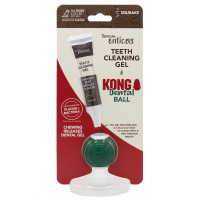 TropiClean Enticers Kong S набір для догляду за зубами собак зі смаком яловичої грудки, 29.6 мл