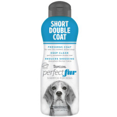 TropiClean Perfect Fur шампунь для собак с короткой шерстью, 473 мл