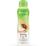 TropiClean Luxury 2-in-1 шампунь-кондиционер с папайей и кокосом для собак и котов, 355 мл