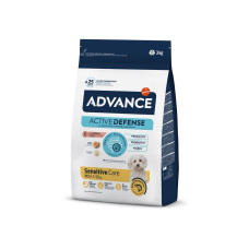 Advance Mini Sensitive сухий корм для собак малих порід із лососем, 3 кг