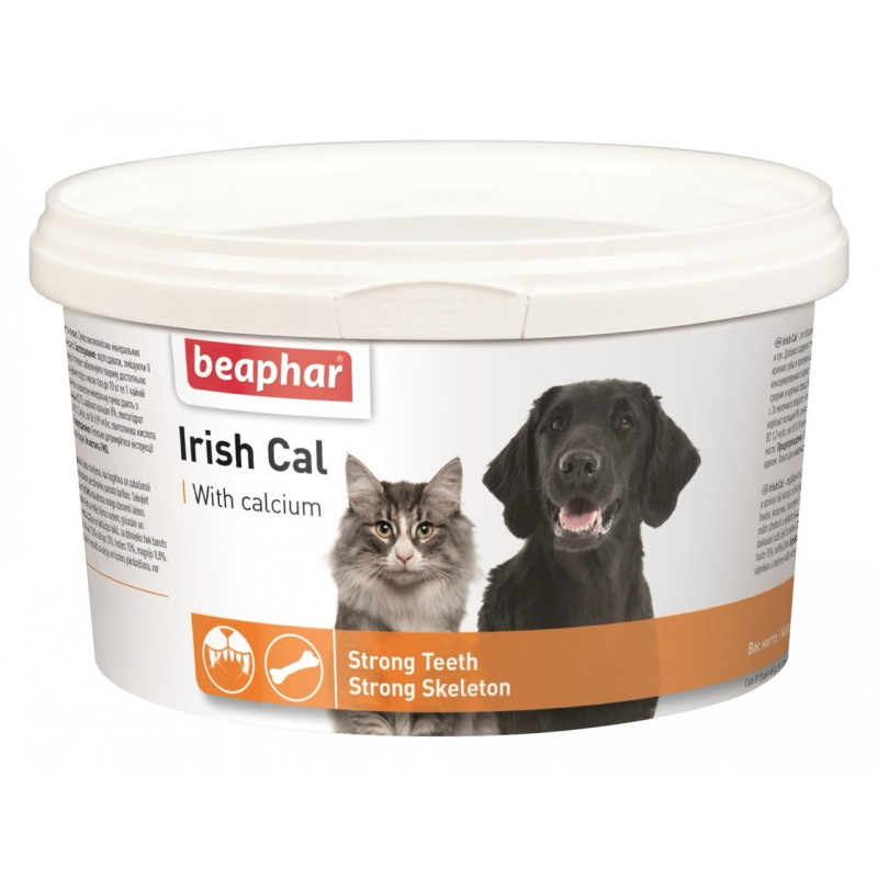 Irish Cal мінеральна добавка для собак та котів, 250 гр