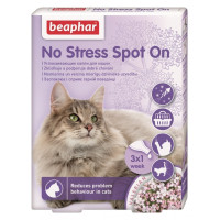 No Stress Spot On успокаивающие капли для котов, 3 пип