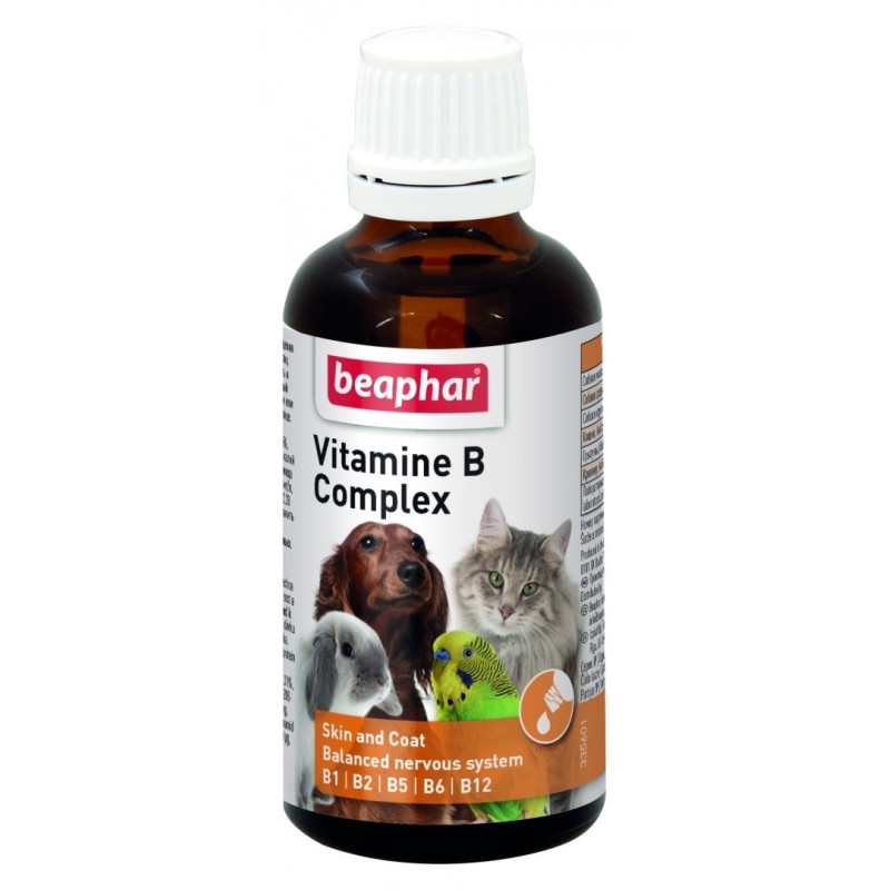 Vitamine B Complex вітамінний комплекс для собак, котів та інших тварин, 50 мл