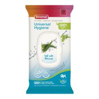 Beaphar Universal Hygiene вологі серветки для догляду за шерстю для котів та собак, 30 шт.