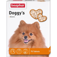 Beaphar Doggy's + Biotin лакомство для собак с биотином, 75 гр