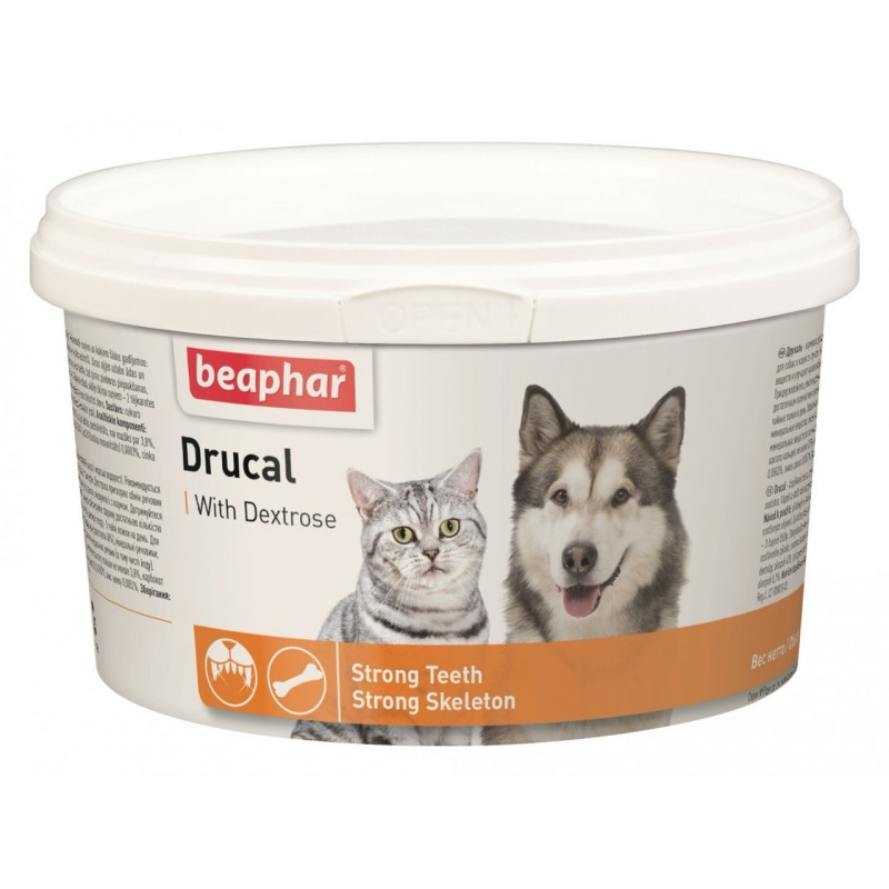 Drucal минеральный комплекс для собак и котов, 250 гр