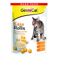 GimCat Kase-Rollis лакомство для кошек витаминизированное с сыром, 425 гр