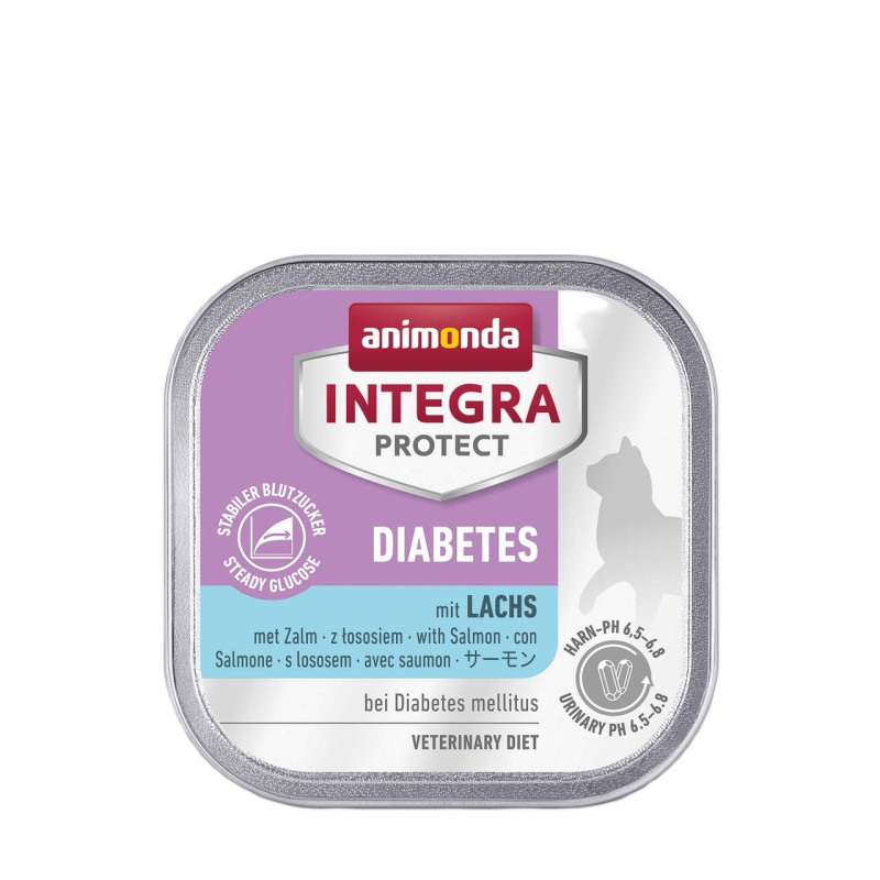 Integra Protect Diabetes With Salmon вологий корм для котів з діабетом, 100 гр