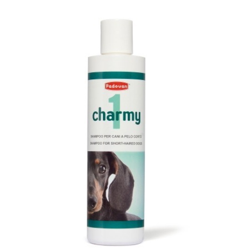 Padovan Charmy 1 шампунь для короткошерстных собак, 250 мл