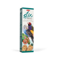 Padovan Stix Vegetable Cocorite лакомство для волнистых попугайчиков и экзотических птиц, 80 гр