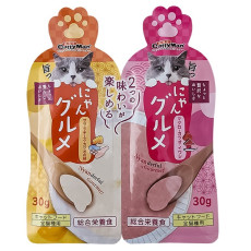 CattyMan Complete Twins Pouch влажный корм для котов с курицей, сыром и тунцом, 2 шт х 30 гр