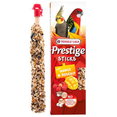 Versele-Laga Prestige Sticks Parrots Mango & Rosehip лакомство для крупных и средних попугаев, 2 шт х 70 гр