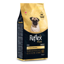 Reflex Plus Pug сухий корм для собак породи мопс, 8 кг
