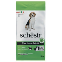 Schesir Dog Medium Adult Lamb сухий корм з ягнятком для собак середніх порід, 12 кг