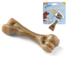 Nylabone Gourmet Puppy Femur Bacon игрушка для щенят, 12 см