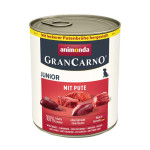Animonda GranCarno Junior Turkey влажный корм для щенят с индейкой, 800 гр