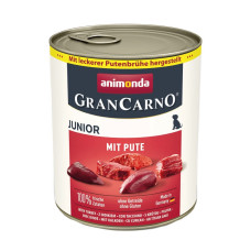 Animonda GranCarno Junior Turkey вологий корм для щенят з індичкою, 800 гр